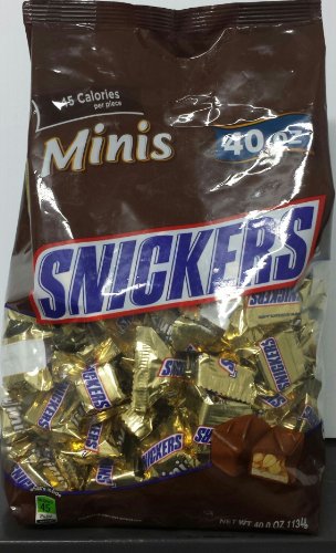 Snickers Minis 128ct logo