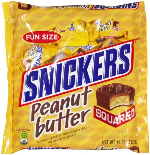 Snickers Peanut Butter Squared Fun Size-11.50 Oz logo