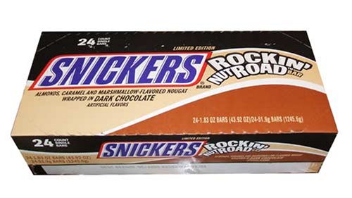 Snickers Rockin’ Nut Road Bar (rocky Road), 24-1.83 Ounce Bars logo