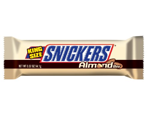 Snickers With Almond (2-piece) King Size Candy (Pack of 24) logo