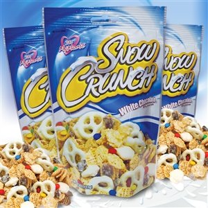 Snow Crunch White Chocolate Snack Mix 4.5oz 3pk logo