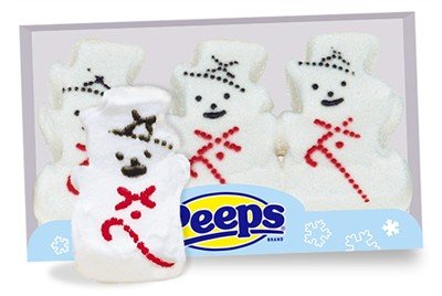 Snowman Marshmallow Peeps logo