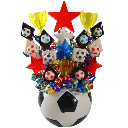 Soccer Mania Lollipop Bouquet logo