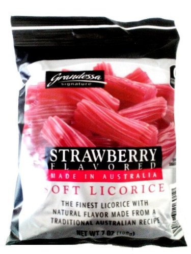 Soft Strawberry Flavored Soft Licorice, 7-ounce logo