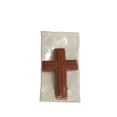 Solid Chocolate Cross (.5 Oz) logo
