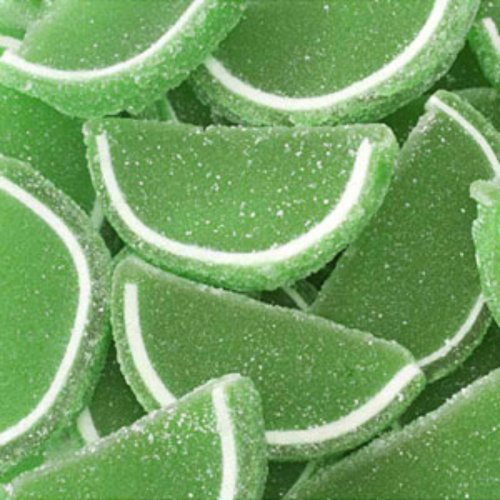 Sour Apple Fruit Jell Slices 1lb Bag logo