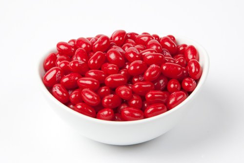 Sour Cherry Jelly Belly (5 Pound Bag) – Red logo