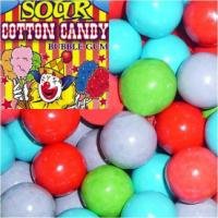 Sour Cotton Candy Gumballs, 2lbs logo