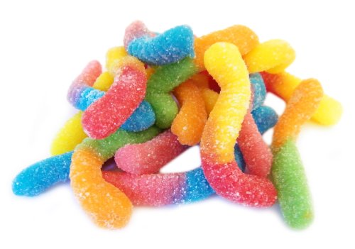 Sour Gummy Glo-worms 4.5lb logo