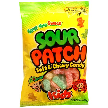 Sour Patch Candy Kids 8 Oz Bag logo