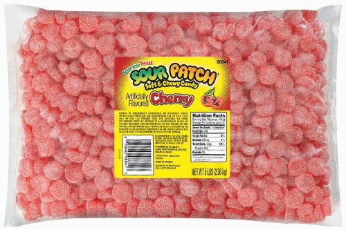 Sour Patch Cherries Candy, 5-pound Bags (Pack of 2) logo