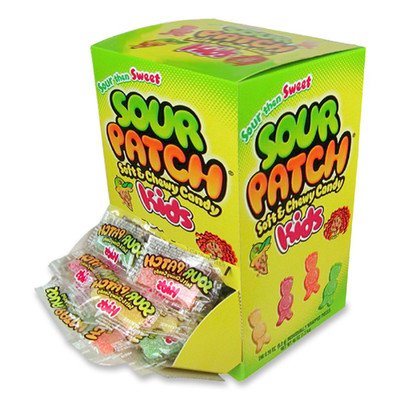 Sour Patch Kid, Individually Wrapped, 240 Per Box, 24.2 Oz logo