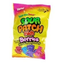 Sour Patch Kids Berry Soft and Chewy Candy logo