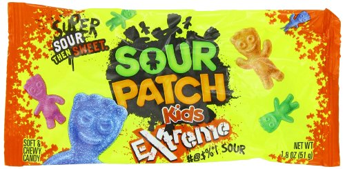 Sour Patch Kids Xtreme, 1.8 ounce Bags (Pack of 48) logo