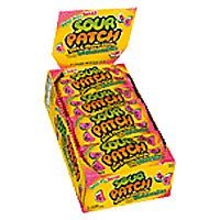 Sour Patch Soft and Chewy Candy, Watermelon – 2 Oz, 24 Packs logo