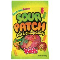 Sour Patch Soft & Chewy Original Kids Candy 8 Oz logo