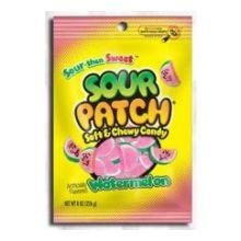 Sour Patch Watermelon Soft and Chewy Candy logo