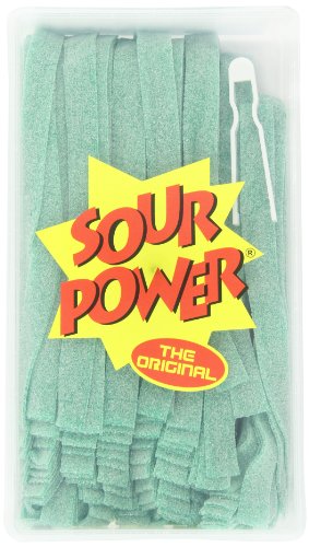 Sour Power Belts, Green Apple (150-count Belts), 42.3 ounce Tub logo