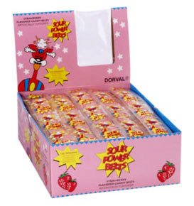 Sour Power Belts Strawberry (150 Ct) logo