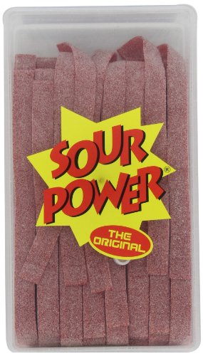 Sour Power Belts, Watermelon (150-count Belts), 42.3 ounce Tub logo