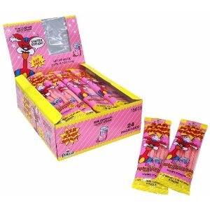 Sour Power Pink Lemonade Straws, 1.75 Oz. (Pack of 24) logo
