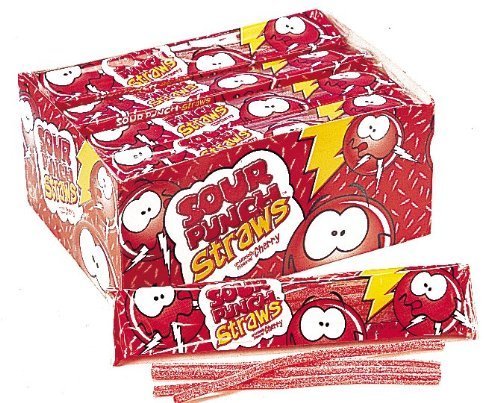 Sour Punch Cherry 24 Count logo