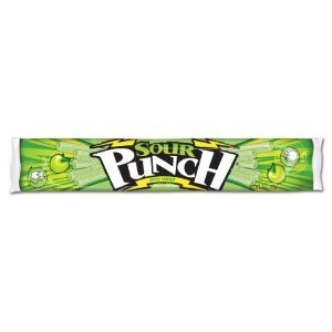 Sour Punch Straws Zappin’ Apple – 24/2 Oz. logo