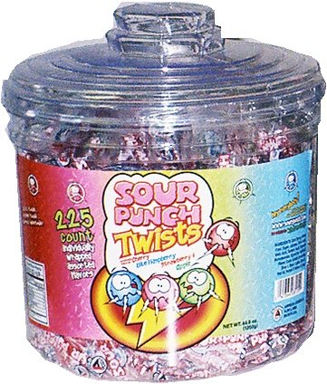 Sour Punch Twists, 225ct logo