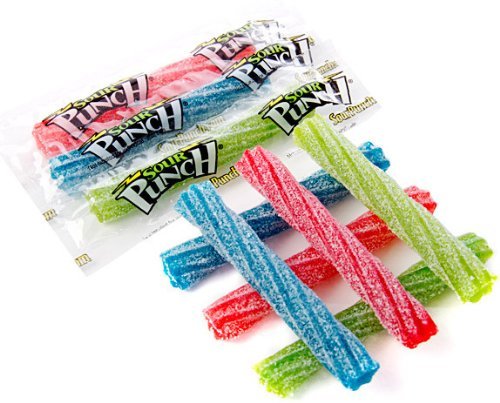 Sour Punch Twists, Assorted, Wrapped, 225 Count Tub logo