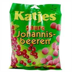 Sour Red Currant Candy (saure Johannisbeeren) 200g Candy By Katjes logo