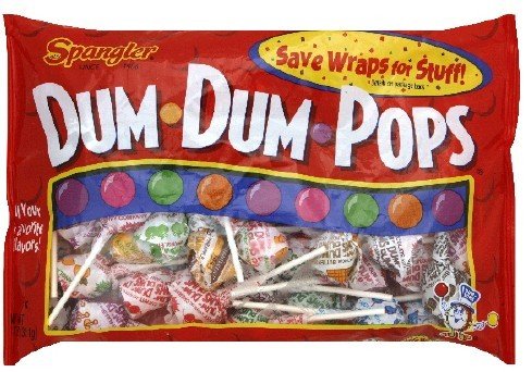 Spangler Candy Assorted Dumdum Pops Lollipop Candy, 10.4 Ounce — 12 Per Case. logo