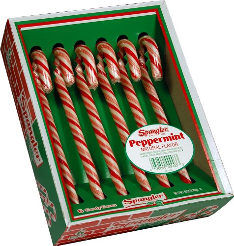 Spangler Candy Canes – 3-6 Count Boxes logo