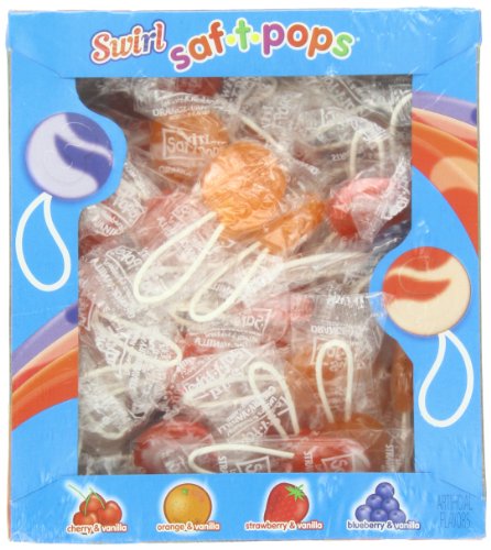 Spangler Saf-t-pops, 60-count logo