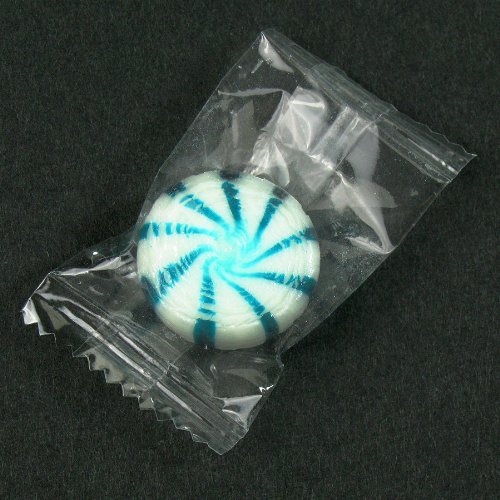 Spearmint Starlite Mints Individually Wrapped 5 Lb. Bag – 4/case logo