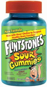 Special Pack of 5 -flintstone Gummie Sour 60ea Bayer Corporation logo