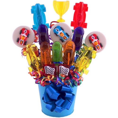 Speed Racer Lollipop Bouquet logo