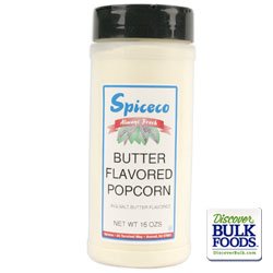 Spiceco Butter Flavored Popcorn Salt 16oz – Case Of 12 Bags logo