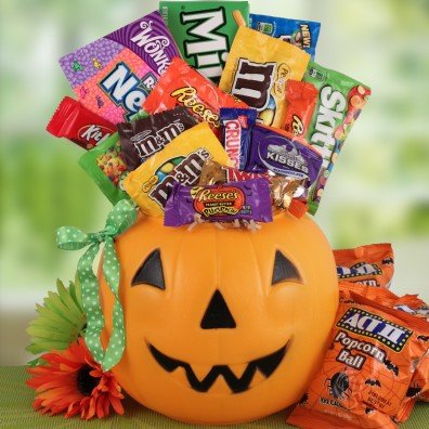 Spooky Sweet Treats Candy Gift Basket For Halloween logo