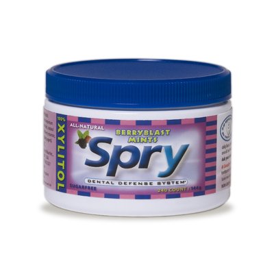 Spry Dental Defense System – Mints – 240 Count: Peppermint logo