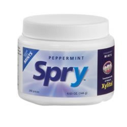 Spry Sugarfree Mints – 240 Pieces – With Xylitol logo