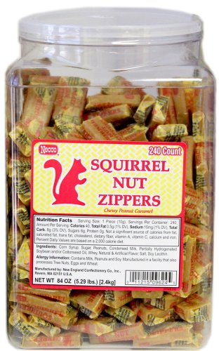 Squirrel Nut Zippers 240ct Tub logo