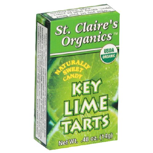 St. Claire’s Organics, Lime Tarts, .48 ounce Boxes (Pack of 12) logo