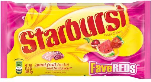 Starburst Fave Reds, 14 Oz Bag logo