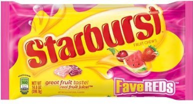 Starburst Fave Reds, 14 Oz Bag, Pack of 2 Bags logo