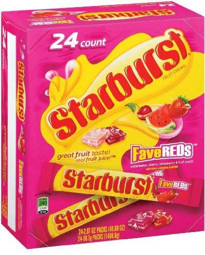 Starburst Favered Fruit Chew Candy logo