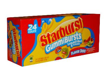 Starburst Gummi Bursts Flavor Duos logo