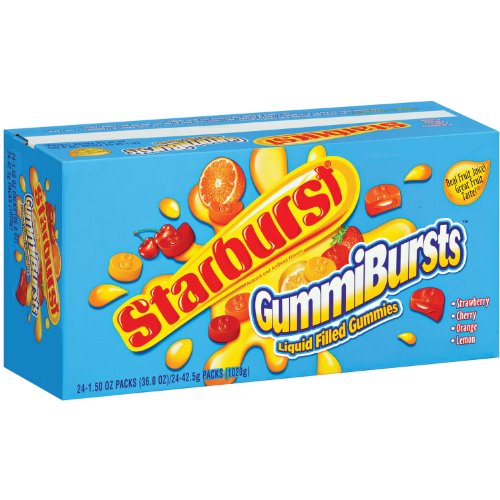 Starburst Gummiburst, 1.5 ounce Boxes (Pack of 24) logo