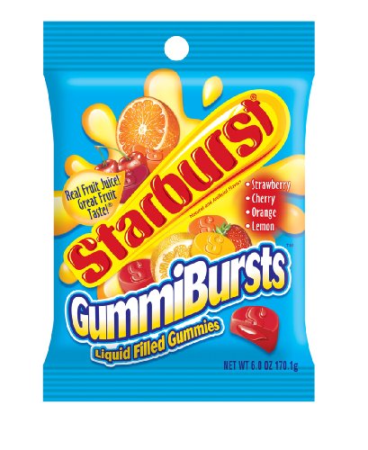 Starburst Gummiburst Candy, 6 ounce Packages (Pack of 12) logo