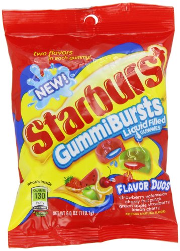 Starburst Gummiburst Duos, 6 ounce (Pack of 12) logo