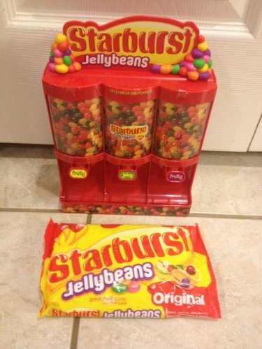 Starburst Jelly Bean Candy Nuts Dispenser Machine Easter Basket Stuffer logo